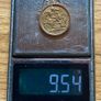 Gold full Sovereign pendant 1911 Image 3