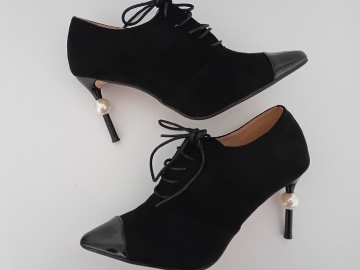 MULANKA Pearl Detail Shoe Boots (BNIB)