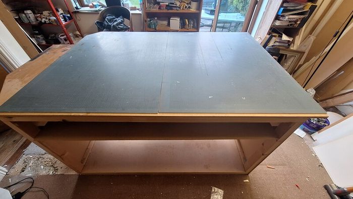 Picture Framing Equipment Bench and Storage