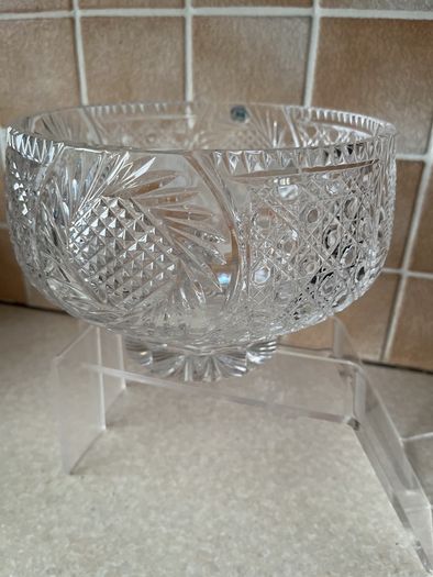 Tyrone Crystal Full Lead Handmade in Ireland Large Bowl