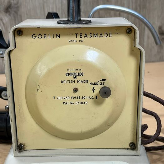 Goblin Teasmade Model D23 1951 Lamp Clock Tea Maker - UNTESTED - rare - PROP