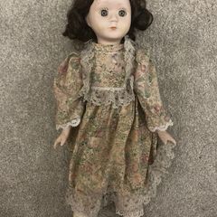 vintage porcelain doll