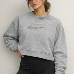 Grey Nike Jumper: Large