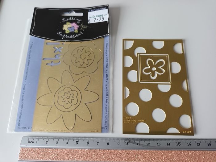 Brass Stencils x 2