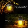 Camping Lantern, Rechargeable Retro Camping Tent Lights Lamp, Stepless Dimming Brightness (Warm White 3000K&Natural Light 4500K),12+Hrs Runtime for Camping (FREE SHIPPING) Image 5
