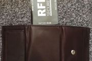 echt leder handmade brown wallet card holder