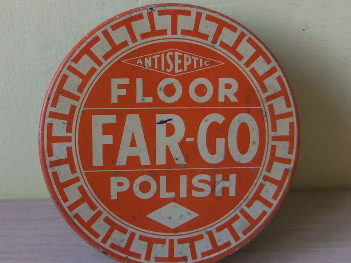 Old Far-Go Irish Polish Tin.