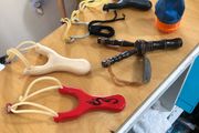 Target Practice Slingshots Wood and Plastic