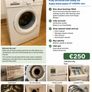 Siemens 8kg 1400rpm Washing Machine - Fully Serviced Image 2