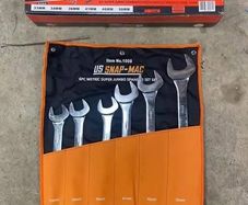 6PC Jumbo Combination Spanner Set 33mm-50mm