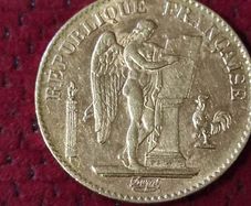 2 Gold coins 20 francs 1894,1876
