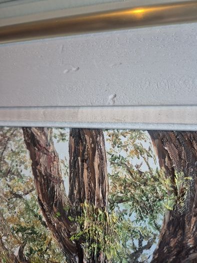 oil painting by Maura Jones forest landscape