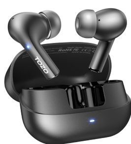 Wireless Bluetooth 5.3 Earphones, 32 EQ Presets & App Customisation, 10mm Drivers for Deep Bass, 30-Hour Playtime Ear Buds, IPX6 Waterproof Wireless Earphones, Comfortable In-Ear Fit-E2