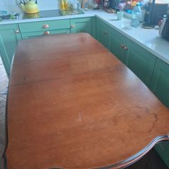 Rossmore dining room table & 2 carvery chairs for free