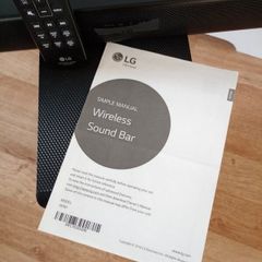 LG Wireless Soundbar with Wireless Subwoofer