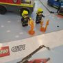 Lego firetruck and police cars Image 5