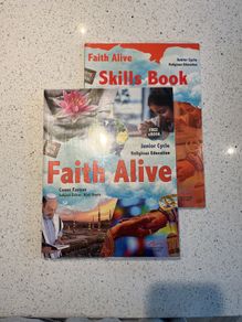 Faith Alive - Religion Text Book & Skills Book JC