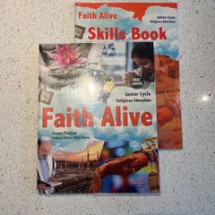 Faith Alive - Religion Text Book & Skills Book JC