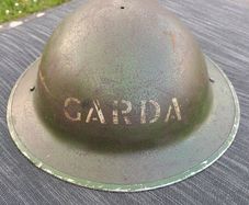 WW2 period garda siochana tommy helmet