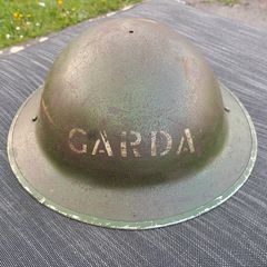 WW2 period garda siochana tommy helmet