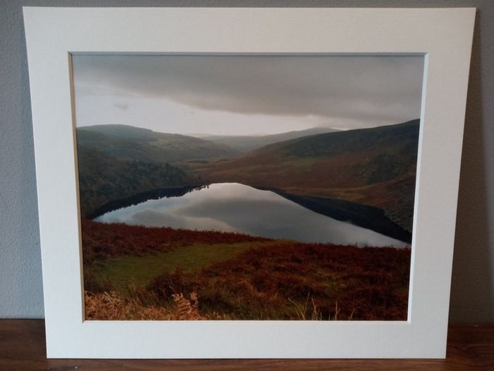 Mounted Original Photography - Lough Tay, Wicklow