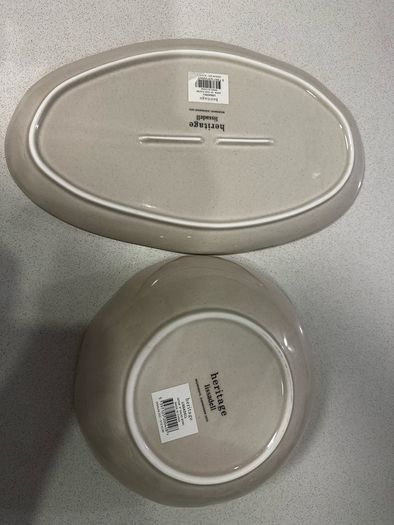 platter and bowl set