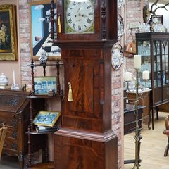 Regency Mahogany Grandfather Clock
