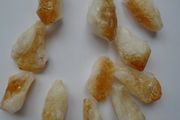 Citrine points, Raw citrine, Crystals, Gemstones