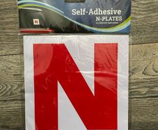 Team Racing Self Adhesive N Plates