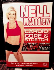 2008. Nell McAndrew. Cardio,Core And Stretch. DVD.