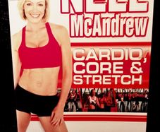 2008. Nell McAndrew. Cardio,Core And Stretch. DVD.