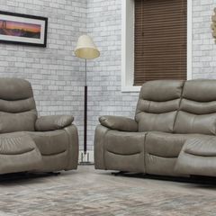 new 3+2 taupe sofa sets