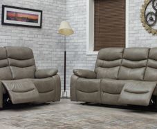 New 3+2 taupe sofa sets