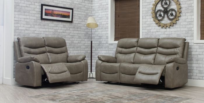 new 3+2 or 3+1+1 taupe sofa sets