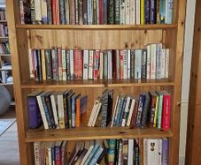 Solid Pine Bookcase