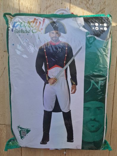 Napoleon Bonaparte Men's Costume XL - Atosa French Emperor (Full Set)