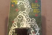 Personalise christmas metal tree