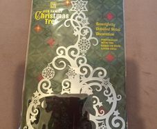 Personalise christmas metal tree