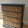 Rustic 4 Drawer Solid Wood Chest of Drawers Image 3