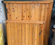 Woody Flat-Roofed Dog Kennel for large dog