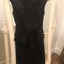 Classic Black Warehouse Peplum Dress size 6 Image 2