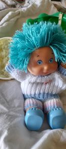Vintage Cabbage Patch Kids Doll in Plastic Cauliflower