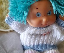 Vintage Cabbage Patch Kids Doll in Plastic Cauliflower