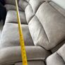 L shape 5 seater couch with single recliner Image 5