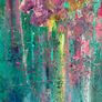 Original Abstract Painting Dublin Floral Painting Framed Image 4