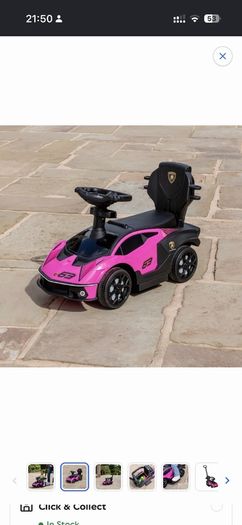 Essenza Foot to Floor Lamborghini Ride On Pink