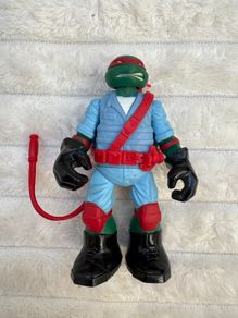 TMNT Ooze Tossin Raph Raphael 2012 Teenage Mutant Ninja Turtles approx. 4.5" Used Please see photos