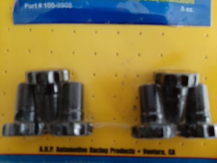 New ARP fly wheel bolt kit