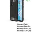 For Huawei P40/P40 pro/P40 lite/P30 lite Case Black Luxury Armor Shockproof Hybrid Design Case New