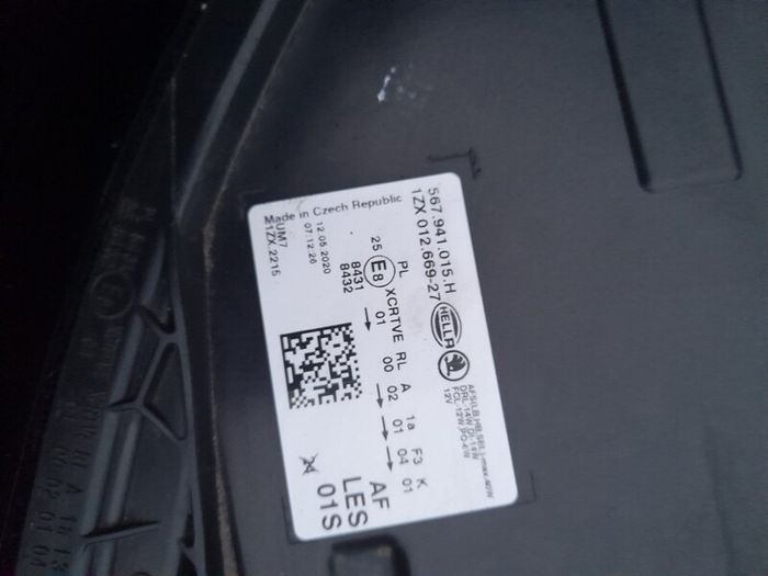 Genuine Skoda Kodiaq Passenger Side LED Headlight